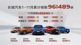 长城汽车的2020年 用这几个“数字”就能概括！